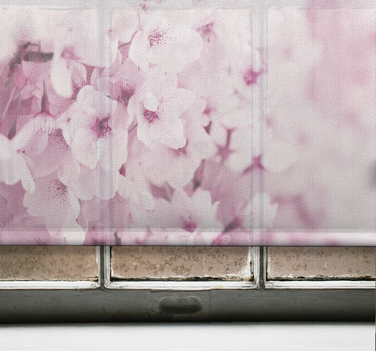 ανοιχτό ροζ λουλούδι φόντο λουλούδι τυφλό - TenStickers