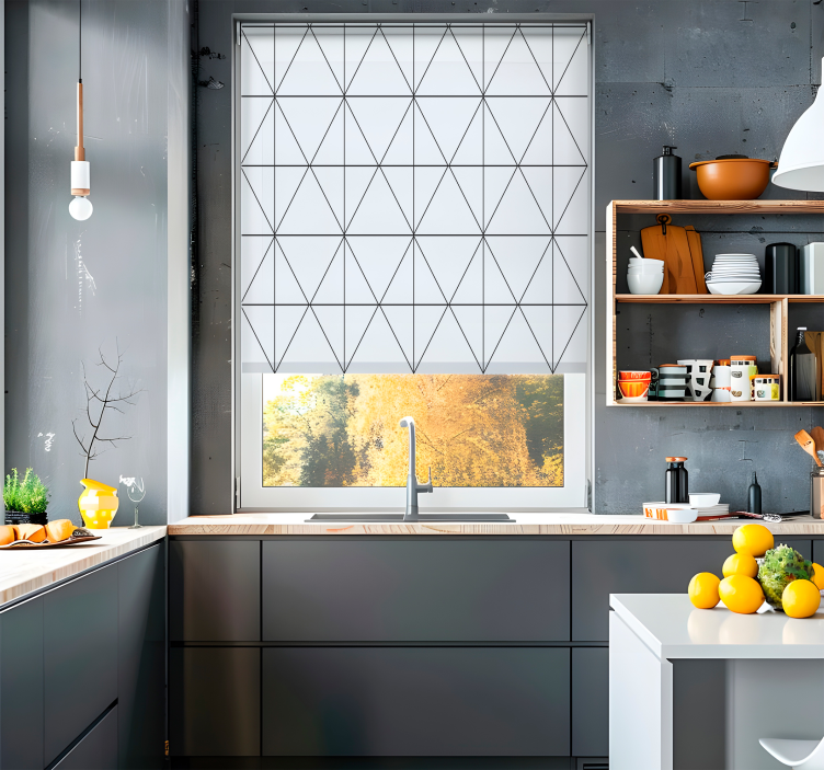 Πολό κουρτίνας σκανδιναβικής διακόσμησης μινιμαλιστικό - TenStickers