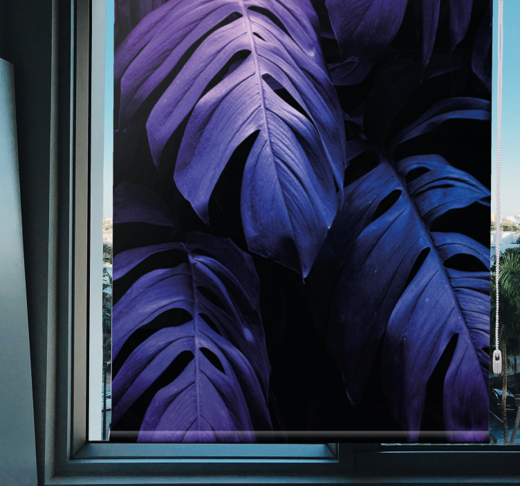 νέον εξωτικό φύλλο περισσότερα λουλούδια και φυτό τυφλό - TenStickers