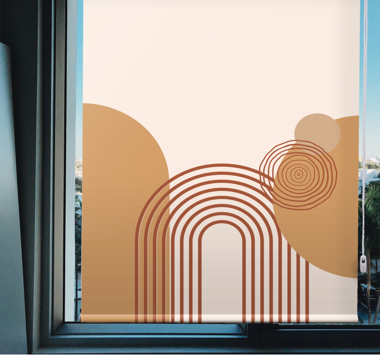 νέο ζεστό γεωμετρικό στυλ μοντέρνα στόρια - TenStickers