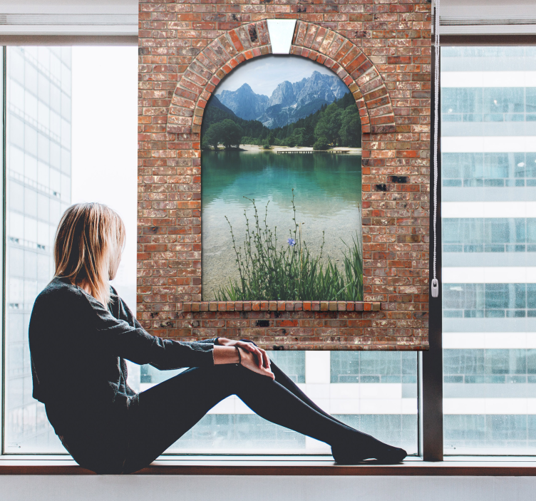 εξατομικευμένη 3d σκιά παραθύρου τόξου - TenStickers