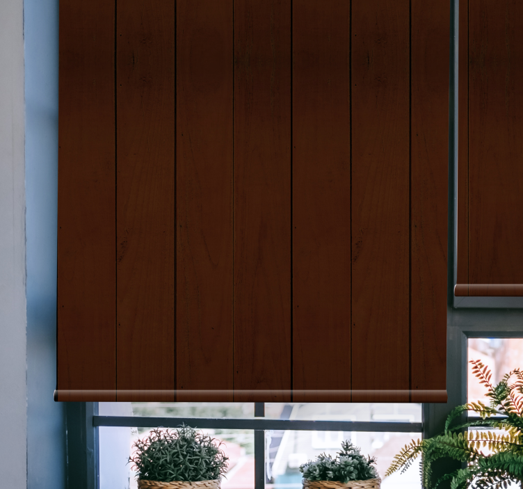 ακατέργαστες καφέ σανίδες υφή και τυφλό σχέδιο - TenStickers