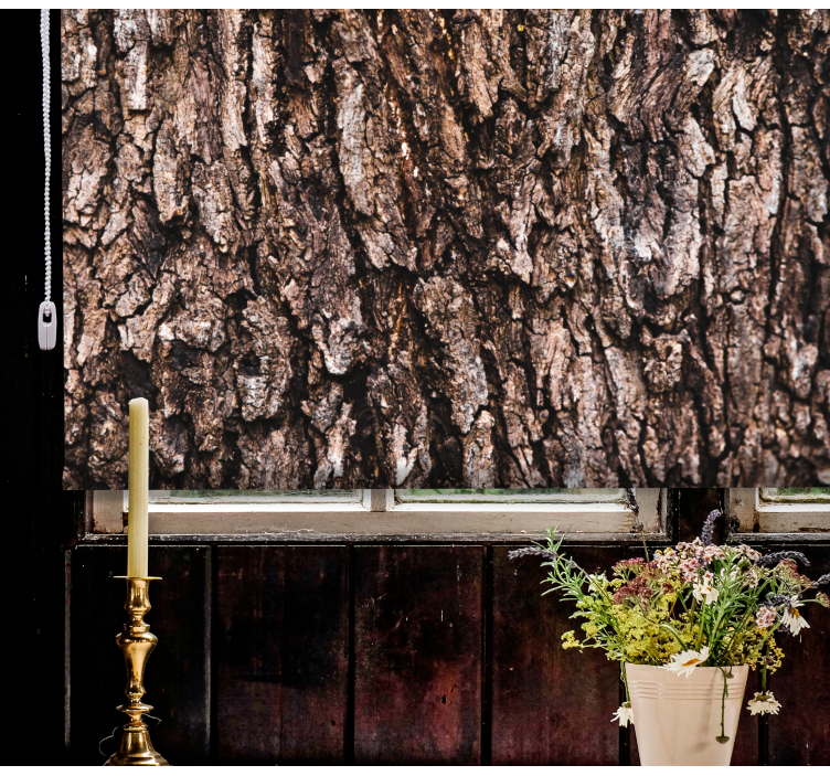 ρεαλιστικό δέντρο φλοιού master υπνοδωμάτιο τυφλό - TenStickers