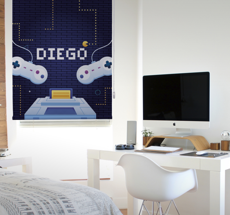 βιντεοπαιχνίδια προσαρμοσμένη τυπωμένη σκιά παραθύρου - TenStickers