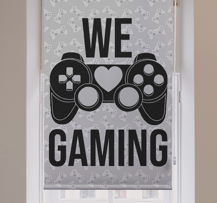 λατρεύουμε το gaming geek blind - TenStickers