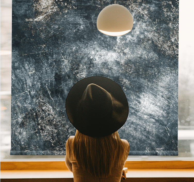 φορεμένο "industrial style" τυφλό σαλονιού - TenStickers