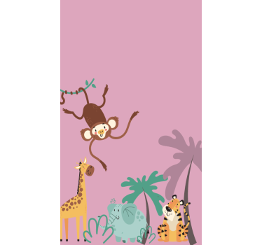 «boho» παιδιά ζούγκλα τυφλά - TenStickers