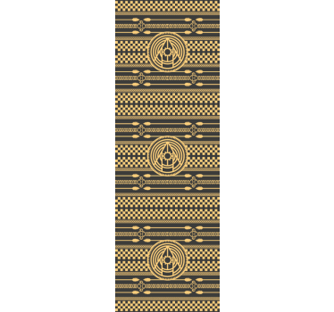 μοτίβο Μαορί tribal original blind - TenStickers