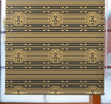 μοτίβο Μαορί tribal original blind - TenStickers