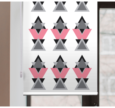 τρίγωνα αφηρημένη τέχνη ρολά που τέχνη - TenStickers