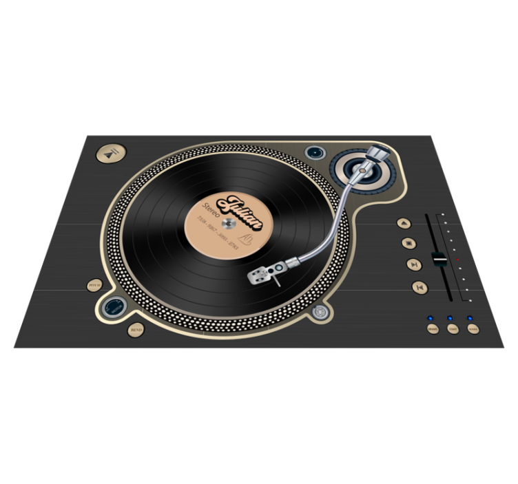 πινακίδες ονόματος δίσκου βινυλίου - TenStickers