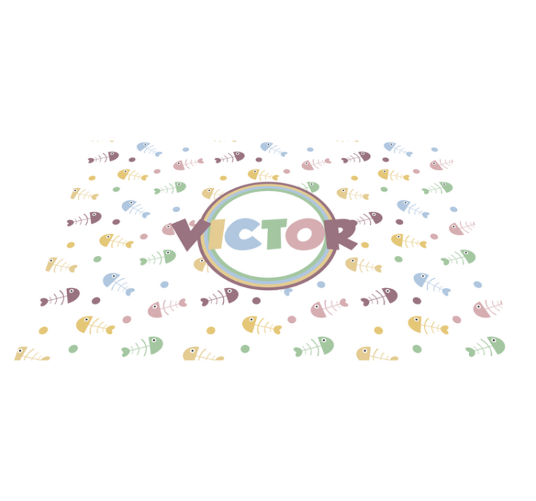 ψάρια και πλάκες ονομάτων - TenStickers