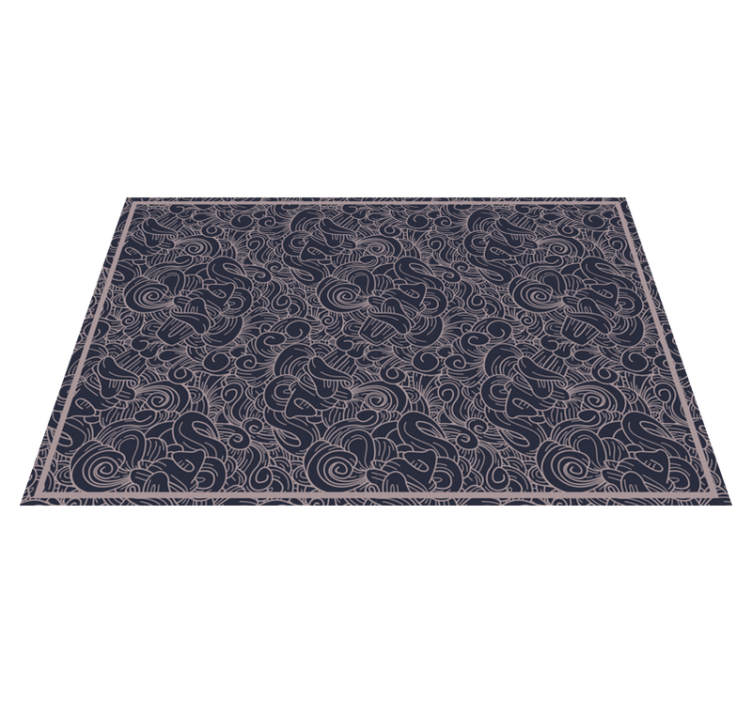 αφηρημένο paisley εκτυπώνει πλακάτ paisley - TenStickers