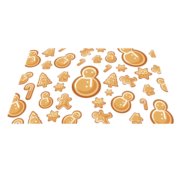 Χριστουγεννιάτικο σουπλά εορταστικά σχήματα διακοπών - TenStickers