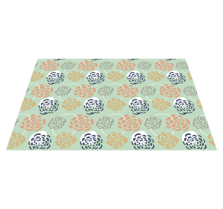 Πρωτότυπο σουπλά με φυτικά σχέδια τέχνης - TenStickers