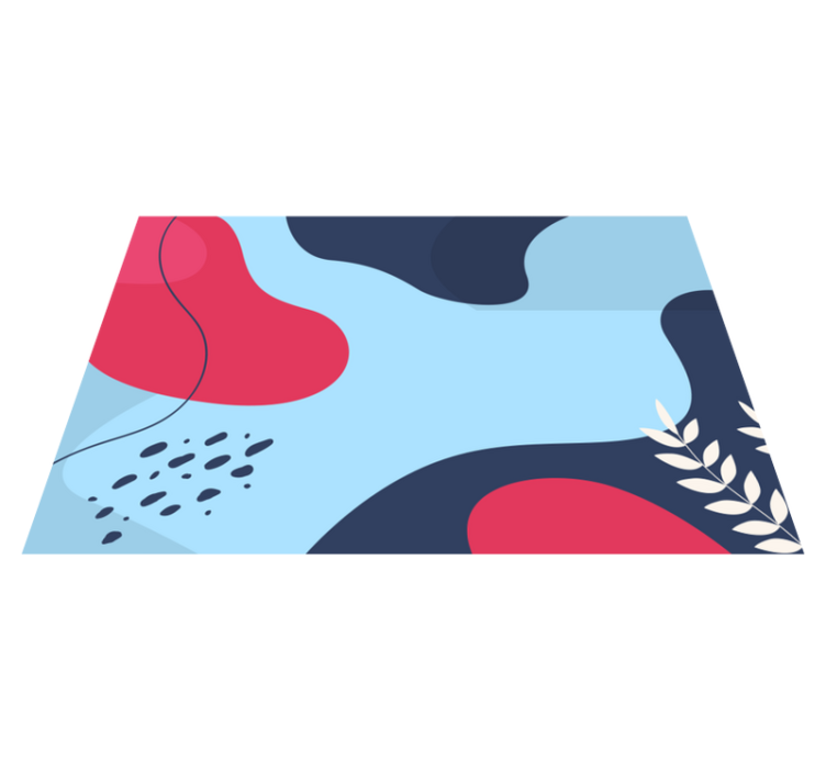 Πρωτότυπο σουπλά με πολύχρωμα αφηρημένα σχήματα - TenStickers