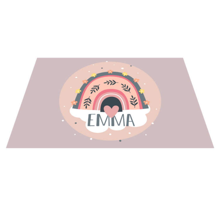 ουράνιο τόξο με ονόματα για εξατομικευμένες θέσεις - TenStickers