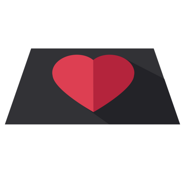 πρωτότυπες κόκκινες καρδιές πρωτότυπες θέσεις - TenStickers