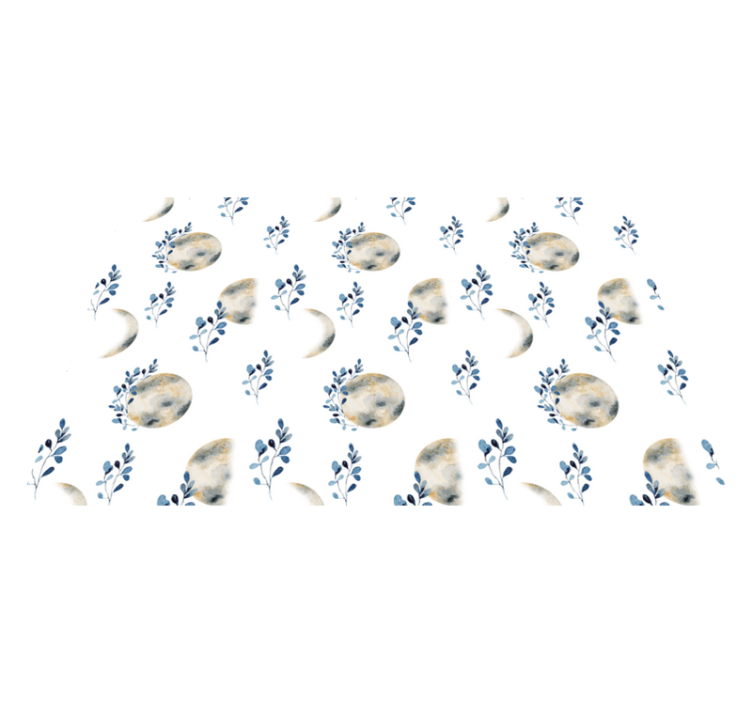 Πρωτότυπο σουπλά με Ουράνια Σχέδια Φεγγαριού - TenStickers