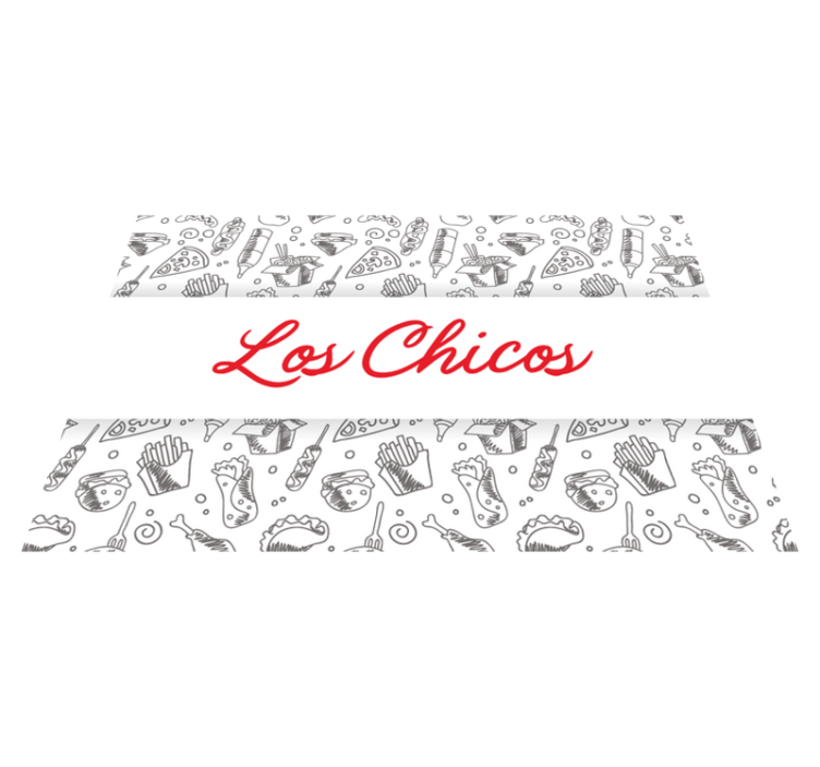 εικονίδια τροφίμων με ονόματα εστιατορίων ονόματος - TenStickers