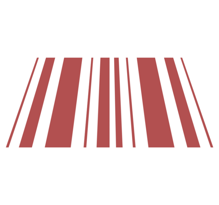 κόκκινες και άσπρες ρίγες με υφή - TenStickers