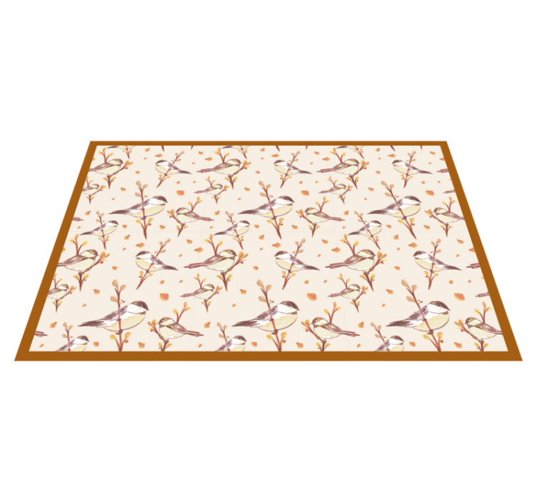 ακουαρέλα πουλιά και κλαδιά παιδιά σουπλά - TenStickers