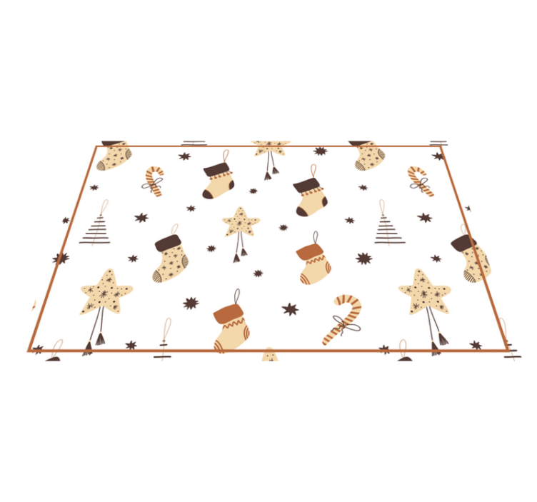 χριστουγεννιάτικα δώρα σουπλά με λαμπερά μοτίβα - TenStickers