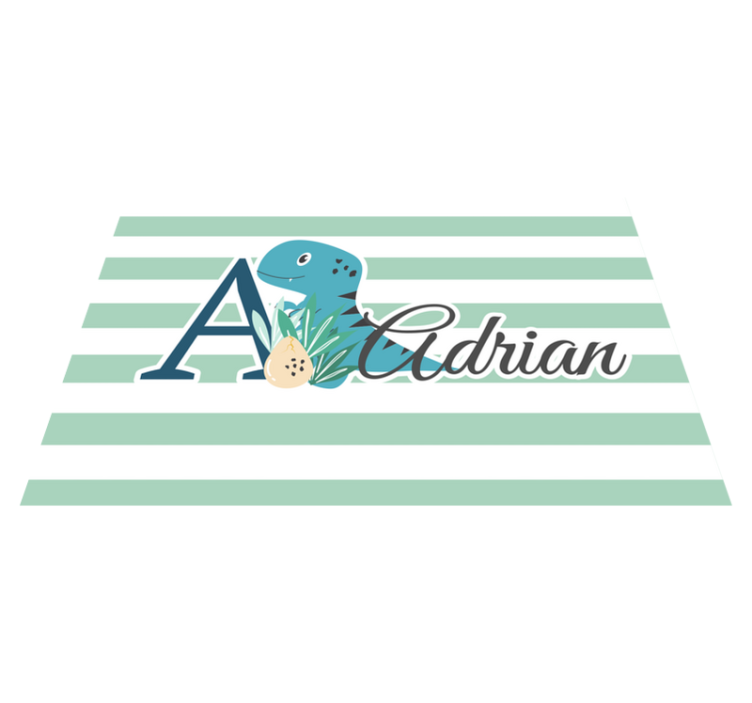 χαριτωμένα ζώα dino με ονόματα παιδιά σουπλά - TenStickers