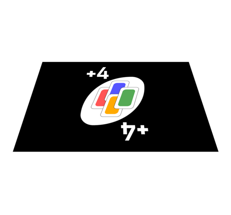 Πρωτότυπο σουπλά με σχέδιο εμπνευσμένο από παιχνίδια καρτών - TenStickers