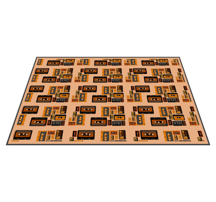 Πρωτότυπα σουπλά με μοτίβο κασέτας δεκαετίας του '80 - TenStickers