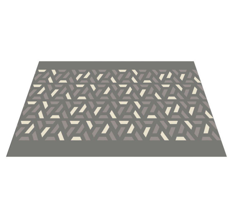 σουπλά με γεωμετρικό γκρι τρίγωνο μοτίβο - TenStickers