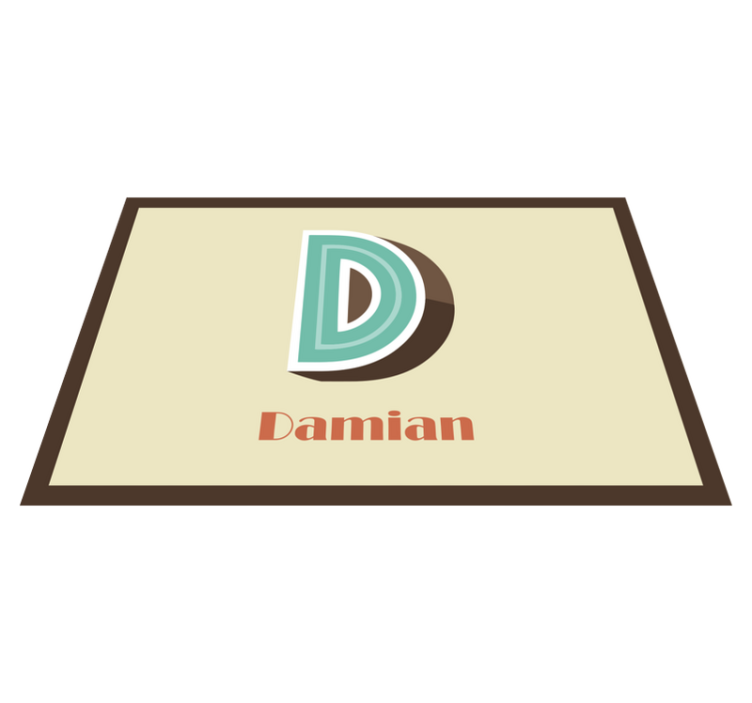 Τρισδιάστατα γράμματα εξατομικευμένα σουπλά - TenStickers