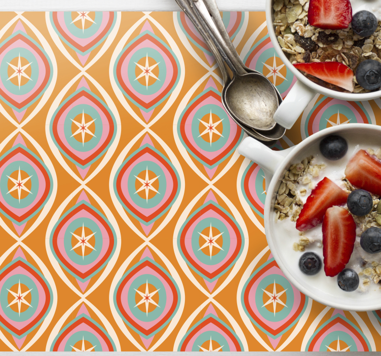 αφηρημένο γεωμετρικό σχέδιο πρωτότυπες θέσεις - TenStickers