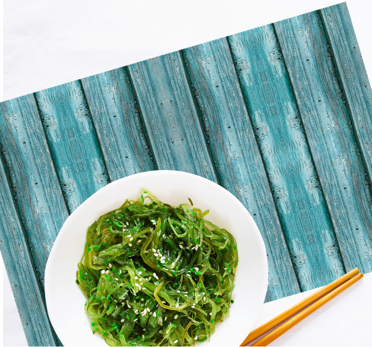 Σουπλά με υφή μπλε ξύλου - TenStickers