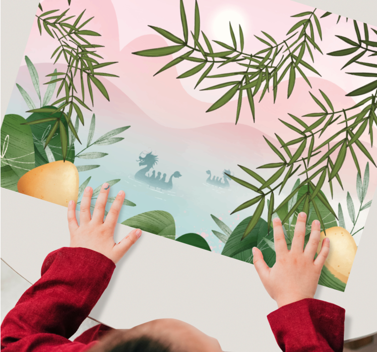 κινέζικα σουπλά τραπεζιού βινυλίου - TenStickers