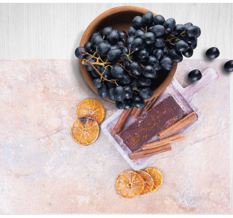 σοκολάτα κανέλα κέικ βινυλίου - TenStickers