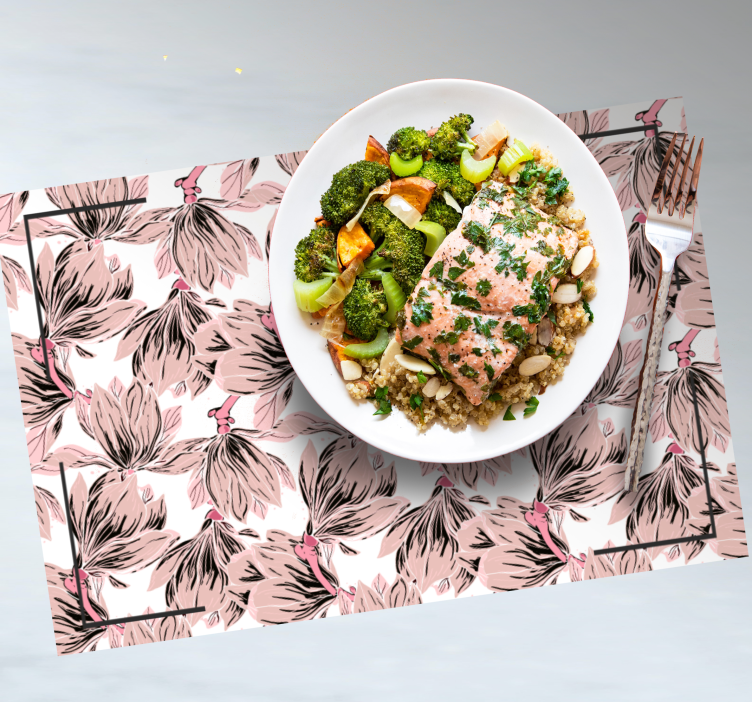 πολλαπλά λευκά και ροζ σουπλά μανόλιας - TenStickers