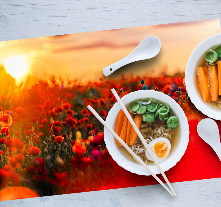 πολύχρωμα πεδία αισθητικά χρώματα σουπλά - TenStickers