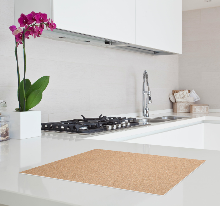 τραπεζομάντιλο σουπλά εικόνας φελλού με υφές - TenStickers