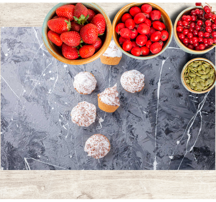 κρεμώδη cupcakes βινυλίου - TenStickers