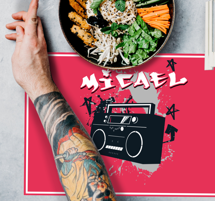 Σουπλά γκράφιτι χιπ χοπ cd player - TenStickers