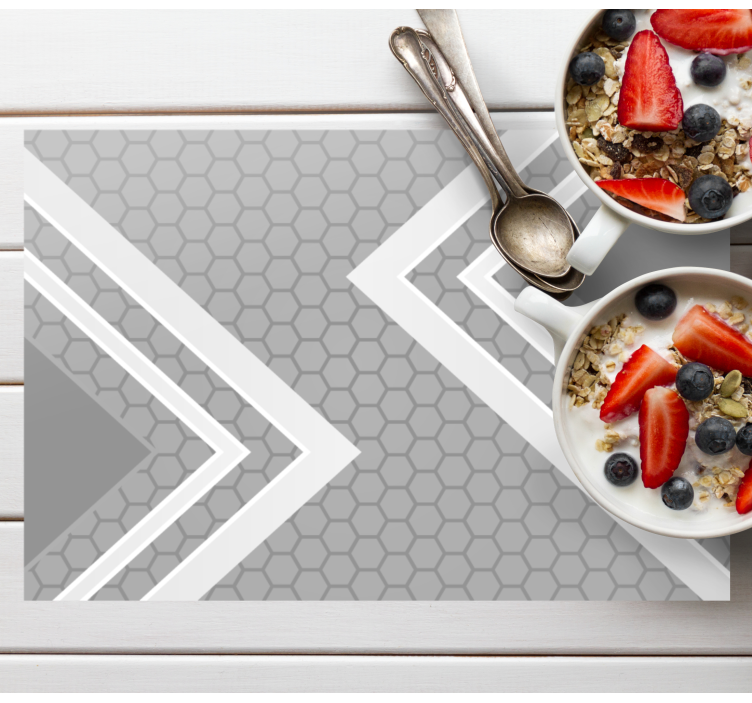 απομνημόνευση γκρι γραμμών κομψών πλακάτ - TenStickers