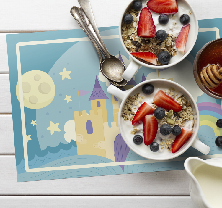 παλάτι της πριγκίπισσας για παιδικά παιδιά - TenStickers