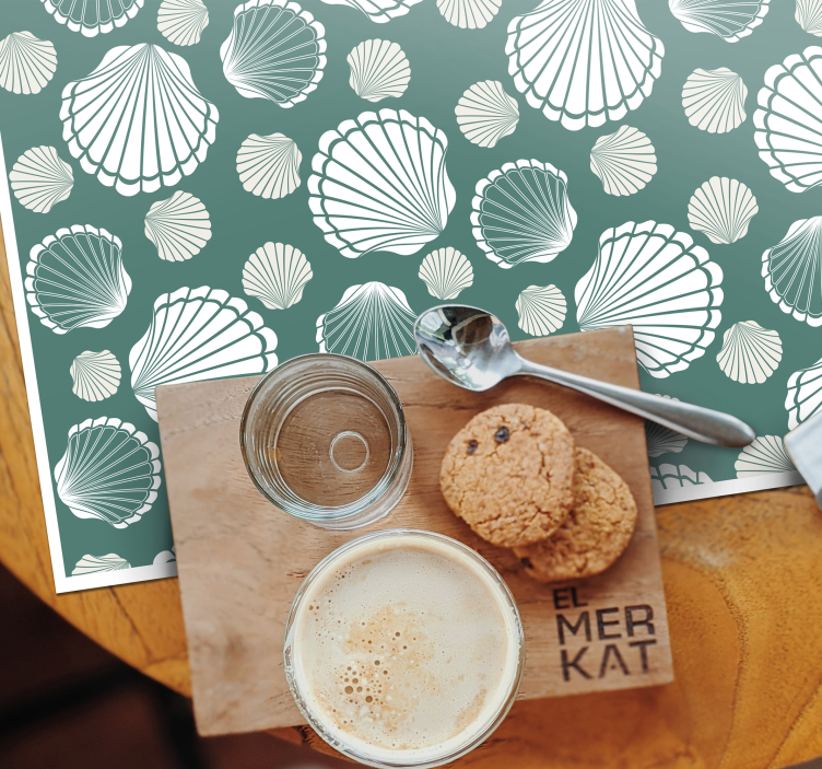 πλακάτ κοχύλι θαλασσινών κοχυλιών - TenStickers