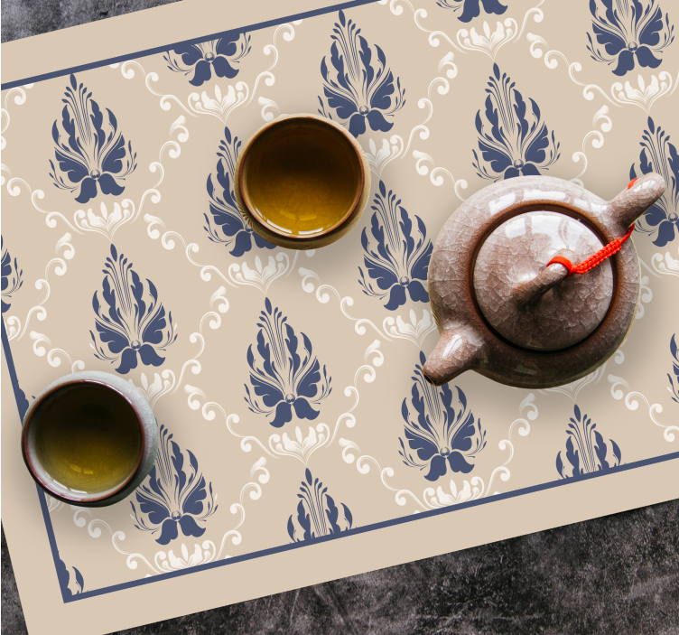 σουπλά τραπεζιού με στένσιλ βινυλίου - TenStickers