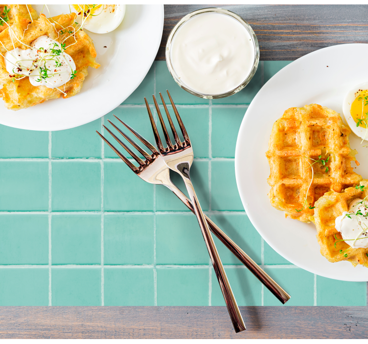 αποχρώσεις μωσαϊκών πλακάκια με υφή πλακάκια - TenStickers