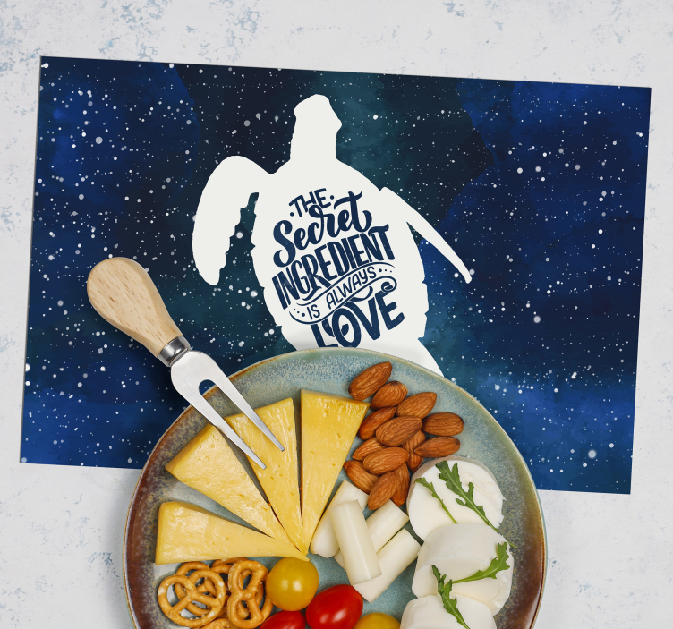 χελώνα με γαλαξία μοτίβο χελώνας - TenStickers