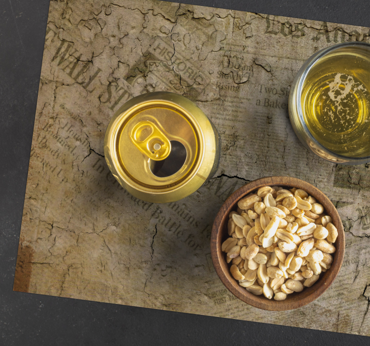 πρωτότυπες πινακίδες vintage εφημερίδας - TenStickers