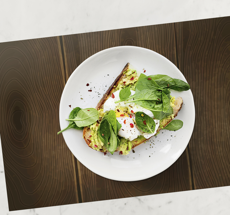 ξύλινα μοτίβα σκούρο τόνο υφή πλακάτ - TenStickers