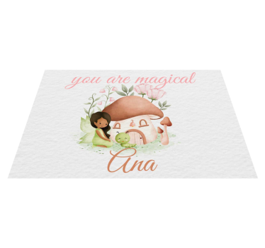 Σετ τραπεζιού με όνομα Είσαι μαγικός - TenStickers